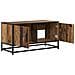Mobile TV 80 x 34,5 x 40 cm Legno antico Legno ingegnerizzato - Foto miniatura 3
