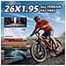 250W Elettrica, Mountain Bike da 26 pollici con batteria al litio rimovibile da 36V 10Ah, velocità massima 25km /h, autonomia 75km, trasmissione a 7 marce - Foto miniatura 4