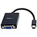 Adattatore Mini DisplayPort a VGA - Cavo mDP a VGA - 1920 x 1200 - Convertitore Mini DP a VGA Maschio / Femmina - Nero - Foto miniatura 1