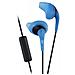 Auricolari Gumy Sport con Microfono colore Azzurro - Foto miniatura 1
