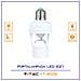 Portalampada E27 Con Sensore Di Movimento Infrarossi 360° Mod. Vt-8005 Sku 4982 Bianco - Foto miniatura 3