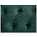 Poltrona Vintage In Tessuto Verde Chesterfield - Foto miniatura 19