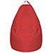 Poltrona Sacco In Nylon Rosso - Foto miniatura 1