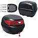 Scooter Moto Quad Bauletto 1 Casco Portabagagli Accessorio - Foto miniatura 1