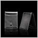Portafoglio da uomo in pelle premium, ""Clever"", Nero /Bianco senza tasca portamonete - Foto miniatura 4
