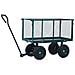 Carrello A Mano Da Giardino Verde 350 Kg - Foto miniatura 8