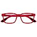 Occhiali Da Lettura Rosso Unisex - Modello 31z-pr76 Diottria +1.00 - Foto miniatura 1