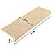 Tappeti Adesivi Scale Aspetto Sisal 15pz 65x21x4cm Beige Chiaro - Foto miniatura 2