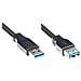 2711-S01, 3.0 (3.1 Gen 1) , USB A, USB A, Maschio / maschio, Dritto, Dritto - Foto miniatura 1