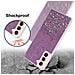 Custodia Compatibile Con Samsung Galaxy S21 5g In Viola Con Glitter - Coperchio Protettivo In Silicone Tpu Flessibile Con Glitter Scintillanti - Foto miniatura 6