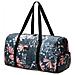 Weekender Bag - 56 Cm. / 52l - Borsa Da Viaggio / Borsa Sportiva / Da Ginnastica Con Tasca Per Scarpe (navy Floral)  - Foto miniatura 6