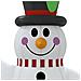 Pupazzo Di Neve Gonfiabile Con Led 300 Cm - Foto miniatura 4