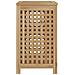 Cesto Del Bucato 50x35x60 Cm In Legno Massello Di Teak - Foto miniatura 6