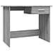 Scrivania Grigio Sonoma 100x50x76 Cm In Legno Multistrato - Foto miniatura 2