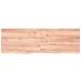 Ripiano Muro Marrone 160x50x (2-4) cm Massello Rovere Trattato - Foto miniatura 9