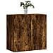 Armadietto A Muro Rovere Fumo 60x31x60 Cm In Legno Multistrato - Foto miniatura 2
