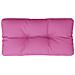 Cuscino Per Pallet Rosa 70x40x12 Cm In Tessuto - Foto miniatura 2