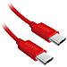 TECABLETISSUETCCB cavo USB 1,5 m USB 2.0 USB C Rosso - Foto miniatura 1