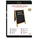 SBDW-TE-85 lavagna e accessori Nero Melammina, Resina, Legno - Foto miniatura 4