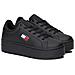 Flatform Leisure Sneakers Pelle Scarpe Donna Nero Eu 37, En0en02518 Bds - Foto miniatura 1