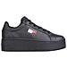 Flatform Leisure Sneakers Pelle Scarpe Donna Nero Eu 37, En0en02518 Bds - Foto miniatura 2