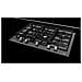 Piano Cottura GZC 75330 a Gas 5 Zone Cottura da 70 cm Colore Nero - Foto miniatura 3