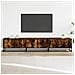 Mobile Tv Rovere Fumo 210x35x41 Cm In Truciolato - Foto miniatura 3