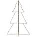 Lusso Casadino -  Albero Di Natale A Cono 240 Led Per Interni Esterni 118x180 Cm - Foto miniatura 5