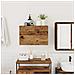 Mobile da Bagno Legno Antico 60x25x40 cm in Legno Multistrato - Foto miniatura 3