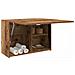 Mobile da Bagno Legno Antico 60x25x40 cm in Legno Multistrato - Foto miniatura 4