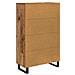 Credenza Legno vecchio 69,5 x 31 x 115 cm Legno multistrato - Foto miniatura 8