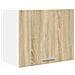 Armadio pensile Riga Quercia Sonoma e Bianca 50 x 31 x 40 cm - Foto miniatura 1