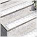 Dischi Quadrati 4 pcs Argento 90 x 20 cm Alluminio - Foto miniatura 3