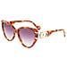 Lnv643s Occhiali Da Sole Cat Eye In Acetato Da Donna - Foto miniatura 2