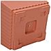 Vaso quadrato per fiori 24 pcs Rosso Mattone 33 x 33 x 26 cm - Foto miniatura 9