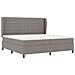 Letto a molle con materasso Talpa 200 x 200 cm Tessuto - Foto miniatura 5