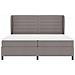 Letto a molle con materasso Talpa 200 x 200 cm Tessuto - Foto miniatura 7