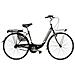 Bici Da Donna Misura 26 X 1,75 Lusso Bicicletta Linea Venere City Bike Senza Cambio 1v Completa Di Accessori Con Luci A Led - 40 Nero Opaco - Foto miniatura 1