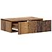 Tavolino da Parete Laterale Legno antico 59 x 34,5 x 17 cm - Foto miniatura 3