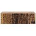 Tavolino da Parete Laterale Legno antico 59 x 34,5 x 17 cm - Foto miniatura 4