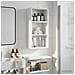 Armadio da bagno a muro Bianco 30 x 16 x 62,5 cm - Foto miniatura 4