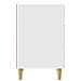 Comodino Bianco Lucido 43 x 39,5 x 66,5 cm Legno ingegnerizzato - Foto miniatura 4