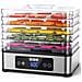 Essiccatore FD-1019. 5 griglie inox. 400 W. 35-70 C. timer 48 h - Foto miniatura 1
