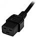 Cavo alimentazione PC Schuko a C19 - Cavo elettrico di rete PC Schuko CEE7 a IEC 320 C19 - femmina / maschio da 2m - Foto miniatura 3