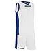 Kit Power - Completino Da Basket - Maglia Smanicata E Pantaloncino Di Colore Bianco / blu Taglia L - Foto miniatura 1