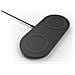 Dual wirel. Charging Pad 2x10W Netzteil black WIZ002vfBK - Foto miniatura 1