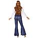 60004 - Costume Da Hippie, Da Donna, 60004, Blu, Xs-s - Foto miniatura 3