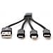 Usb Charger Cable - For Apple And Android Devices - Foto miniatura 3