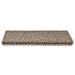 Tappeti Adesivi Scale Aspetto Sisal 15 pz 65x21x4cm Beige Scuro - Foto miniatura 6