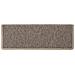 Tappeti Adesivi Scale Aspetto Sisal 15 pz 65x21x4cm Beige Scuro - Foto miniatura 7